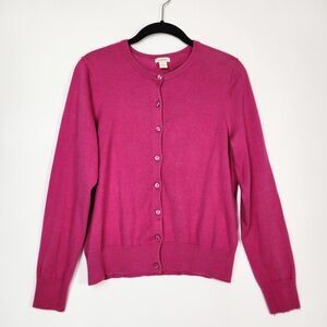 LL Bean Sweater Womens S Supima Cotton Knitted Twee‎ Quirky Barbie Preppy Career